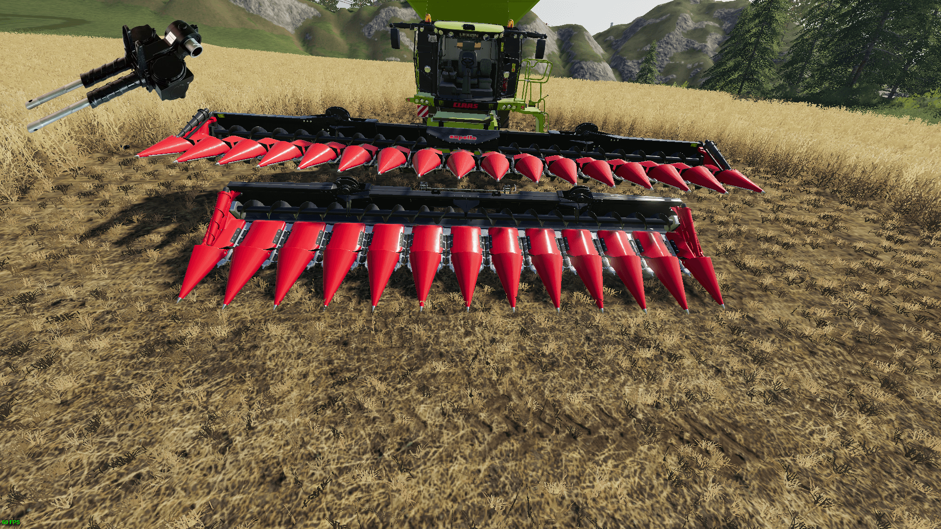 กล่องเกียร์หัวข้าวโพดอลูมิเนียมสำหรับรถเกี่ยวข้าว