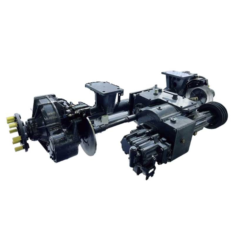 เพลาขับเฟืองท้ายของรถเกี่ยวข้าว